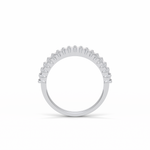 0.5 TCW Baguette Shaped Wedding Band 5