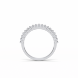 0.5 TCW Baguette Shaped Wedding Band 5
