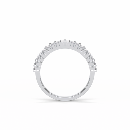 0.5 TCW Baguette Shaped Wedding Band
