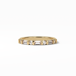 0.42 TCW Baguette and Round Shaped Wedding Band 8