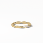 0.16 TCW Round Shaped Wedding Band 14