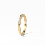0.16 TCW Round Shaped Wedding Band 12