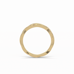 0.16 TCW Round Shaped Wedding Band 10