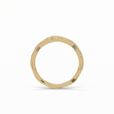 0.16 TCW Round Shaped Wedding Band 10