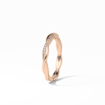 0.16 TCW Round Shaped Wedding Band 21
