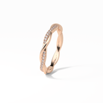 0.16 TCW Round Shaped Wedding Band 16