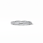 0.16 TCW Round Shaped Wedding Band 1