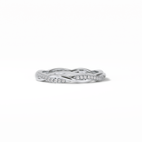 0.16 TCW Round Shaped Wedding Band 1