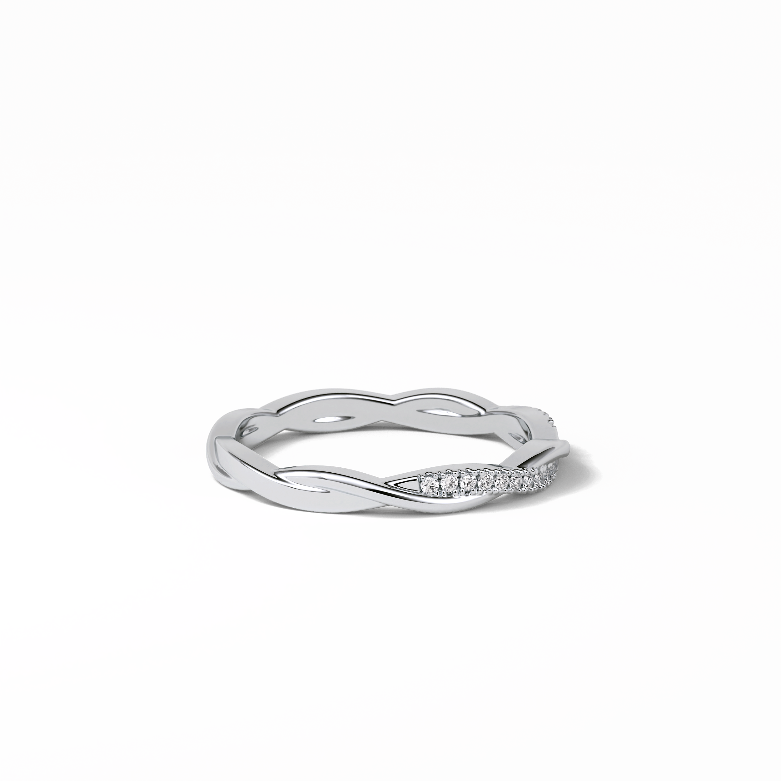 0.16 TCW Round Shaped Wedding Band 7