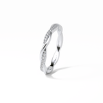 0.16 TCW Round Shaped Wedding Band 3