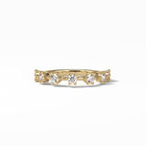 0.49 TCW Round Shaped Wedding Band 8