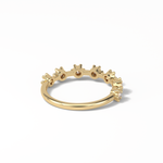 0.49 TCW Round Shaped Wedding Band 11