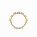 0.49 TCW Round Shaped Wedding Band 10