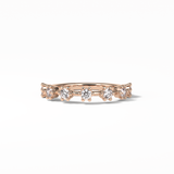 0.49 TCW Round Shaped Wedding Band 15
