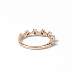 0.49 TCW Round Shaped Wedding Band 20
