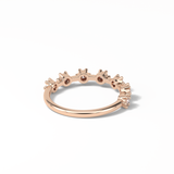 0.49 TCW Round Shaped Wedding Band 20