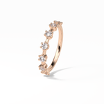 0.49 TCW Round Shaped Wedding Band 18