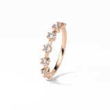 0.49 TCW Round Shaped Wedding Band 18
