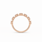 0.49 TCW Round Shaped Wedding Band 19