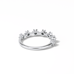 0.49 TCW Round Shaped Wedding Band 7