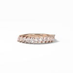 0.78 TCW Marquise Shaped Wedding Band 15
