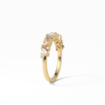0.44 TCW Baguette and Round Shaped Wedding Band 13