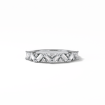 0.44 TCW Baguette and Round Shaped Wedding Band 1