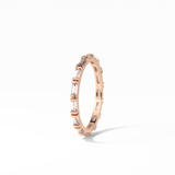 0.66 TCW Baguette Shaped Wedding Band 18