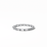 0.66 TCW Baguette Shaped Wedding Band 3