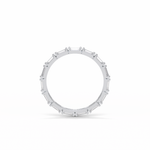 0.66 TCW Baguette Shaped Wedding Band 7