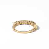 3.5 TCW Oval Shaped Wedding Band 11