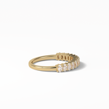 3.5 TCW Oval Shaped Wedding Band 12