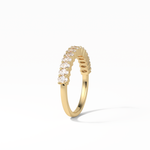 3.5 TCW Oval Shaped Wedding Band 13