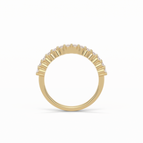 3.5 TCW Oval Shaped Wedding Band 10