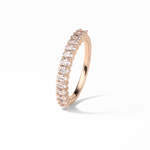 3.5 TCW Oval Shaped Wedding Band 21