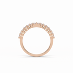 3.5 TCW Oval Shaped Wedding Band 16