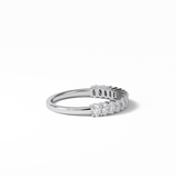 3.5 TCW Oval Shaped Wedding Band 8