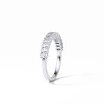 3.5 TCW Oval Shaped Wedding Band 3