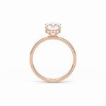 1.67 CT Radiant Cut Hidden Halo Style Moissanite Engagement Ring 20