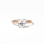 2.35 CT Elongated Cushion Cut Solitaire Style Moissanite Engagement Ring 15