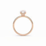 2.35 CT Elongated Cushion Cut Solitaire Style Moissanite Engagement Ring 16