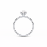 2.35 CT Elongated Cushion Cut Solitaire Style Moissanite Engagement Ring 3