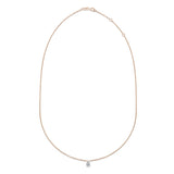0.30 CT Pear Solitaire CVD F/VS Diamond Necklace 7