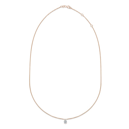 0.30 CT Pear Solitaire CVD F/VS Diamond Necklace 7