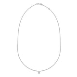 0.30 CT Pear Solitaire CVD F/VS Diamond Necklace 3