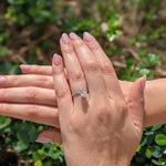2.01 CT Oval Solitaire CVD F/VS1 Diamond Engagement Ring 4