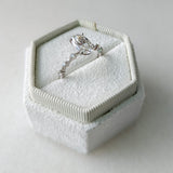 2.01 CT Oval Cut Pave CVD F/VS1 Diamond Engagement Ring 5