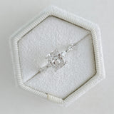 2.04 CT Cushion Cut Pave CVD G/VS2 Diamond Engagement Ring 1