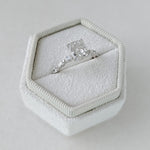2.04 CT Cushion Cut Pave CVD G/VS2 Diamond Engagement Ring 7