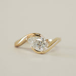 2 CT Round Halo & Pave Lab Grown Diamond Engagement Ring